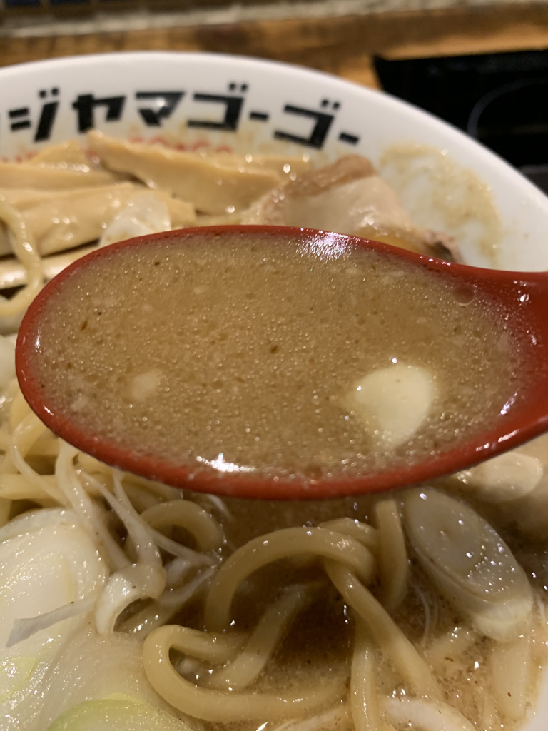 FUJIYAMA55　豚骨ラーメン　スープ